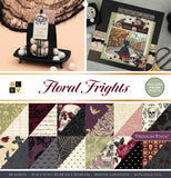 DCWV Fall Stacks Floral Frights 12x12 Paper Pad