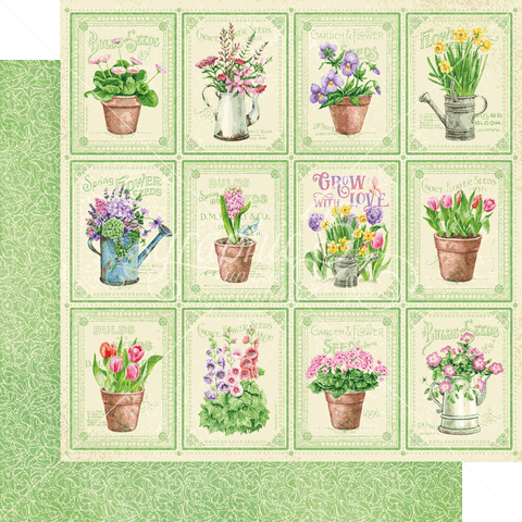 Graphic 45 Grow with Love Flower Child Patterned Paper