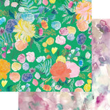 Fancy Pants Bloom  Watercolor Wishes Patterned Paper
