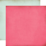 Carta Bella Bloom Dark Pink / Mint Coordinating Solid