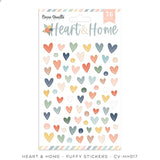 Cocoa Vanilla Studio Heart & Home Puffy Sticker Embellishments