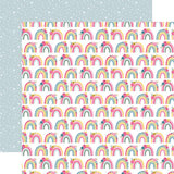 Echo Park Fairy Garden Garden Rainbows Patterned Paper