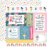Echo Park Fairy Garden Journaling Cards Patterned Paper