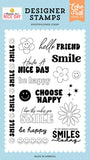 Echo Park Have A Nice Day Choose Happy Designer Stamp Set