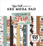 Echo Park Let's Take The Trip 6X6 Mega Paper Pad