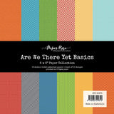 Paper Rose Studio Are We There Yet Basics 6x6 Patterned Collection