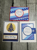 Blue Washi Tape Collection Card