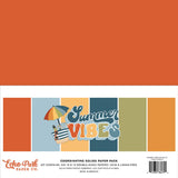 Echo Park Summer Vibes Solids Paper Pack