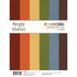 Simple Stories Color Vibe Fall - 6x8 Paper Pad