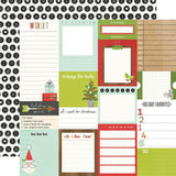 Simple Stories Make It Merry Journal Elements Patterned Paper
