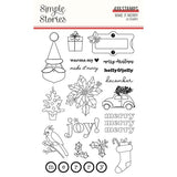 Simple Stories Make It Merry Photopolymer Clear Stamp Set