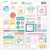 Pinkfresh Studio Delightful Cardstock Sticker Embellishments