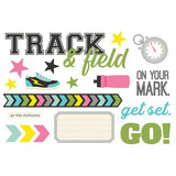 Simple Stories Simple Pages Page Pieces - Track & Field