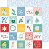 Pinkfresh Studio Happy Holidays Holly Jolly Patterned Paper