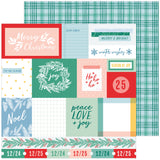 Pinkfresh Studio Happy Holidays Holiday Traditions Patterned Paper
