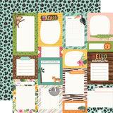 Simple Stories Into The Wild Journal Elements Patterned Paper