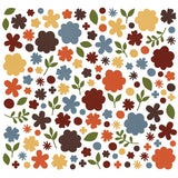Simple Stories Color Vibe Fall - Flower Bits & Pieces Embellishments