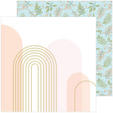 Pinkfresh Studio Lovely Blooms Live In The Moment Patterned Paper