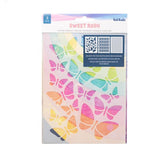 American Crafts Vicki Boutin Sweet Rush Flutter Stencil Pack