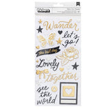American Crafts Thickers Wander Stickers
