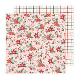 Crate Paper Mittens and Mistletoe Happiest Holiday Patterned Paper