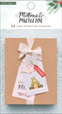 Crate Paper Mittens and Mistletoe Tag Book Embellishments