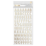 American Crafts Thickers Alphabet Stickers