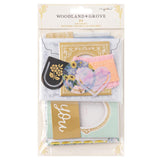 American Crafts Maggie Holmes Woodland Grove Stationery Pack Embellishments