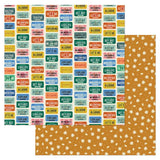 American Crafts Coast-to-Coast Lets Go Patterned Paper