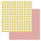 American Crafts Coast-to-Coast Pass The Sunscreen Patterned Paper