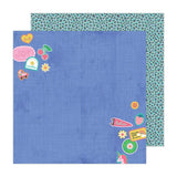 Pebbles Cool Girl Patches Patterned Paper