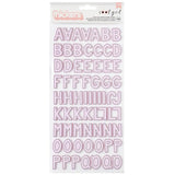 American Crafts Thickers Cool Girl Alphabet Stickers