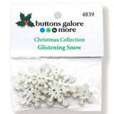 Buttons Galore Christmas Collection - Glistening Snow
