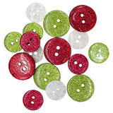 Buttons Galore Christmas Collection - Santa's Sparkle