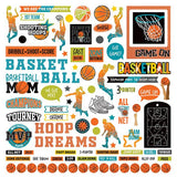 Photoplay Paper MVP Basketball Boys Element Sticker Sheet