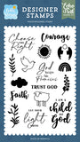 Echo Park Bible Stories Choose The Right Designer Stamp Set