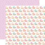 Echo Park Hello Baby Girl Bassinets Patterned Paper