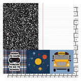 Photoplay Paper Brainiac Notebook 6x8 Patterned Paper