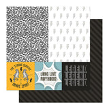 Photoplay Paper Bro'S Amazing Legend Patterned Paper