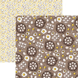 Reminisce Breakfast and Brunch Got Eggs? Patterned Paper