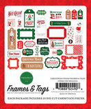 Carta Bella Christmas Cheer Frames & Tags Embellishments