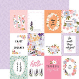 Carta Bella Flora No. 5 Cool Journaling Cards Patterned Paper