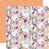 Carta Bella Flora No. 5 Cool Small Floral Patterned Paper