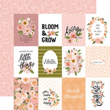 Carta Bella Flora No. 6 Soft Journaling Cards Patterned Paper