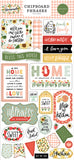 Carta Bella Homemade 6x13 Chipboard Phrase Embellishments