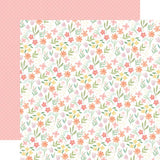 Carta Bella Here Comes Easter Easter Blooms Patterned Paper