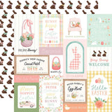 Carta Bella Here Comes Easter Multi Journaling Cards Patterned Paper