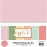 Carta Bella Here Comes Easter Solids Paper Paper Pack