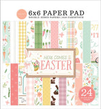 Carta Bella Here Comes Easter 6x6 Paper Pad