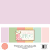 Carta Bella Here Comes Spring Solids Paper Pack